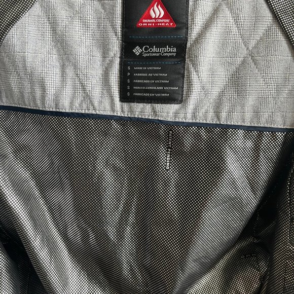 Columbia Women's Dusk 2 Dawn Omni Heat Light Grey Jacket Size S Style WL2111 - Picture 13 of 15